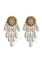 JEWELRY - Paradiso Caribbean Pearl Earrings • White|gold