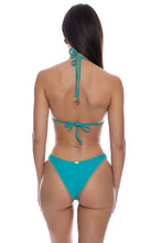 LULI CHIC - Luxe Stitch Seamless Triangle Top & Luxe Stitch High Leg Brazilian Bottom • Exuma