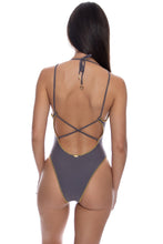 LULI CHIC - V Neck One Piece Bodysuit • Piedra Gris