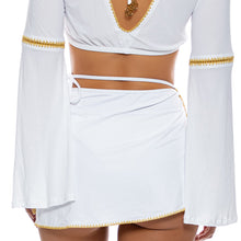 LULI CHIC - Tie Side Wrap Skirt