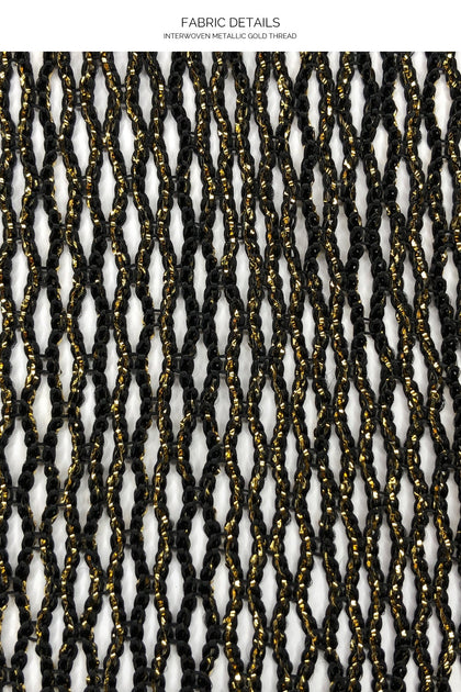 SUNSHINE ADDICT - Long Caftan • Black Campaign