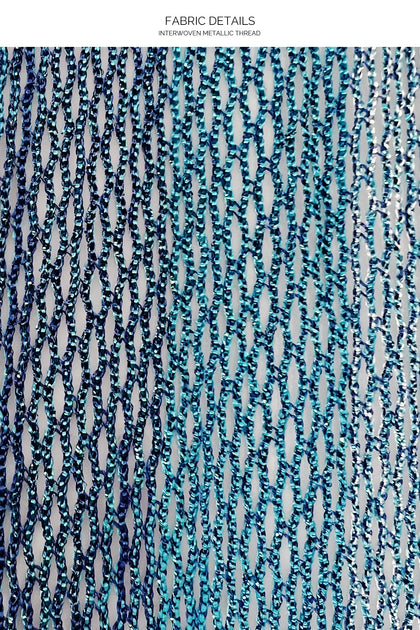 OCEAN QUEEN - Long Caftan • Blue