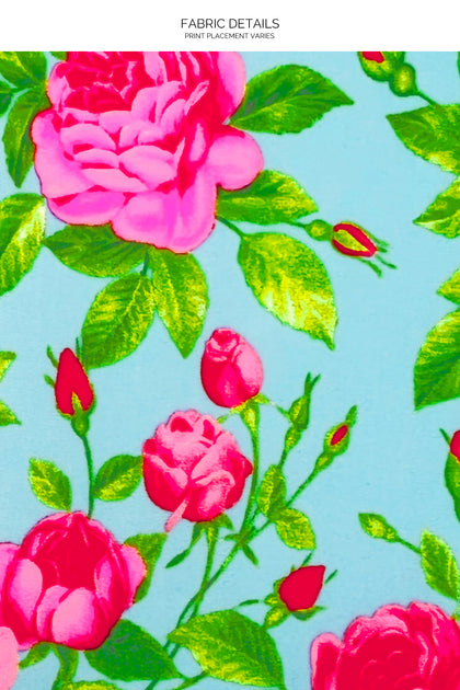 TI AMO - Ruffle Trim Bandeau Top & Seamless Full Ruched Back Bottom • Aqua Campaign