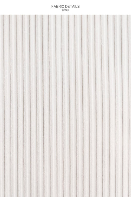 LULI ADORE - Wavy Luxe Stitch Free Form Bandeau Top & Wavy Luxe Stitch High Leg Brazilian Bottom • White