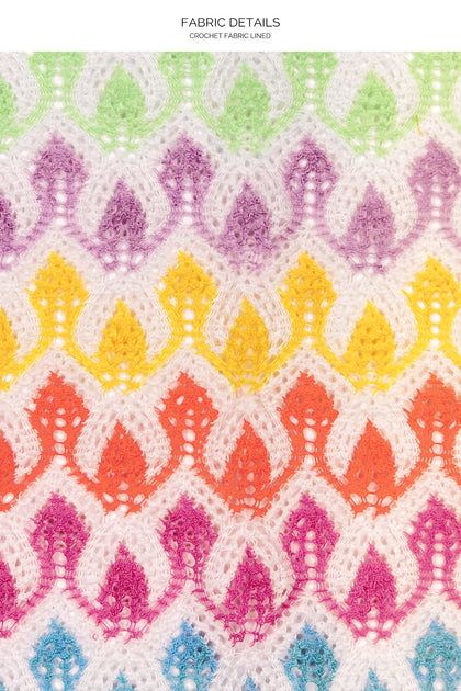 LULI POP - Adjustable Drawstring Bandeau Top & Seamless Full Tie Side Bottom • Multicolor