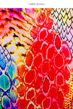 DANCING QUEEN - Ring Halter Top & Mini Skirt • Multicolor Campaign