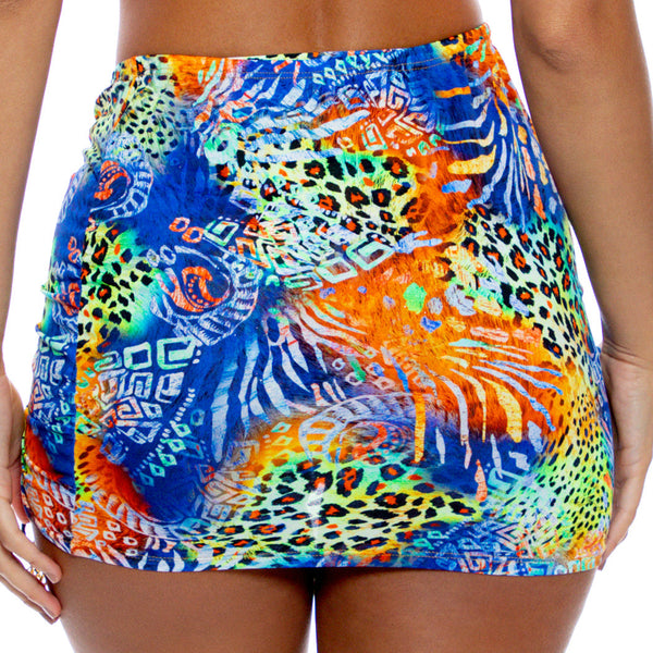 ISLA SALVAJE - Scrunch Up Mini Skirt