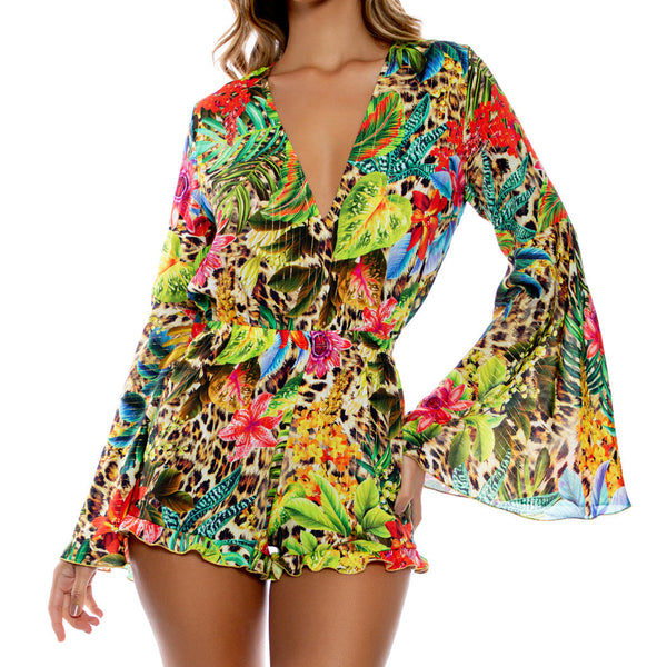 LUSH HORIZONS - Bell Sleeve Romper
