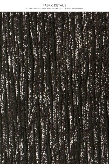 VIBRAS - Triangle Halter Top & Scrunch Up Mini Skirt • Black