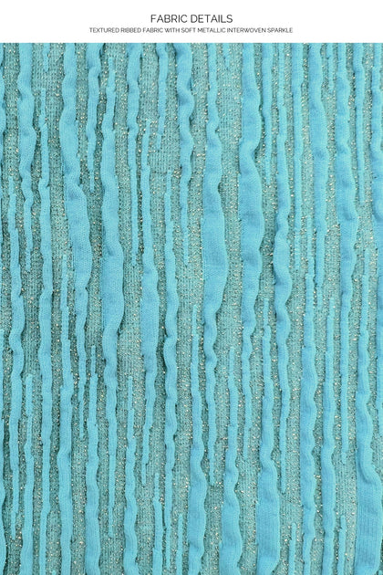 VIBRAS - Mini Dress • Aqua