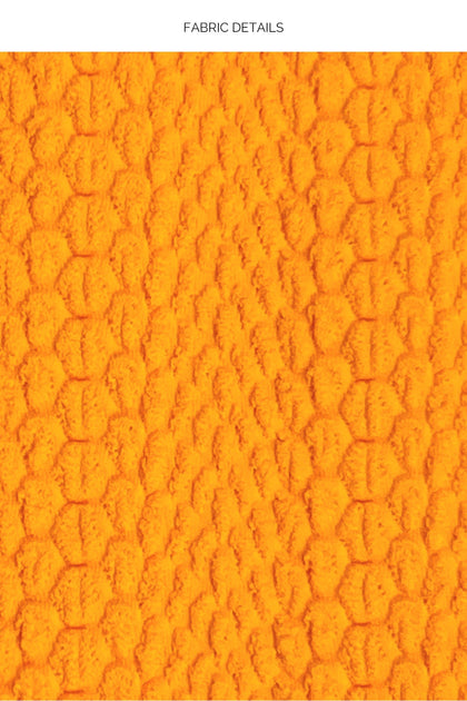 WAVY BABY - Asymmetric Ring Top & Moderate Ring Side Bottom • Florida Citrus