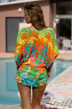 PALM BREEZE - Cabana V Neck Dress • Multicolor