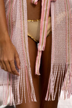 ETHEREAL QUEEN - Short Caftan • Rose Pink