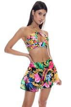 LOVE BY THE SUN - Ring Halter Peek A Boo Top & Short • Multicolor