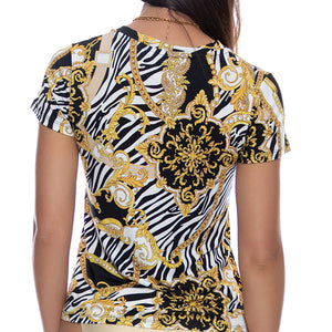 GODDESS VIBES - V Neck T-shirt