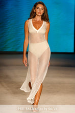 ON THE HORIZON - V Neck Tank Dress • Ivory Runway