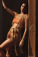 QUITE THE CATCH - Short Caftan • Gold