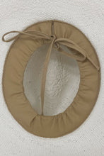 LULI HAT - Gold Trim Fedora  • White|gold