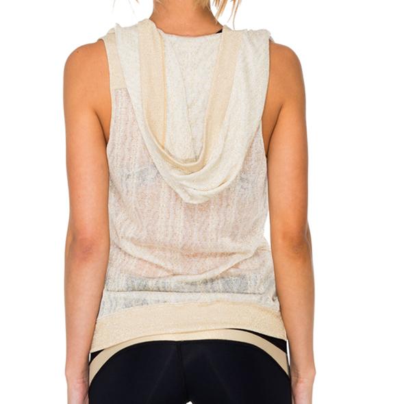 BARACOA - Hoodie Long Vest