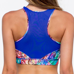 GORGEOUS CHAOS - Elastic Band Sports Bra