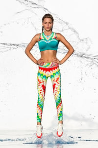 WILD HEART - Structured Sports Bra & Skinny Legging • Multicolor