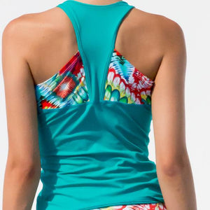 WILD HEART - High Neck Racer Tank Top