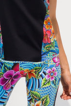 INKED BABE - Mesh Side Racer Back & Inked Babe Short Pants • Multicolor