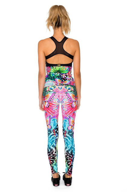 VIVA CUBA - Tank Top & Engineered Print Legging • Multicolor