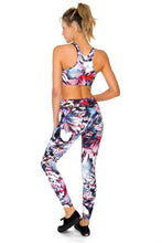 CIENFUEGOS - Grommet T Back Sports Bra & Skinny Legging • Multicolor