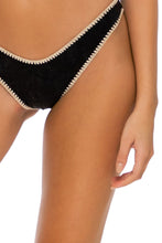 MIDNIGHT DREAMING - Underwire Top & High Leg Bottom • Black