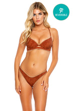 WILD CHILD - Underwire Top & High Leg Bottom • Brown
