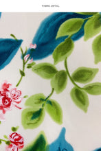 FLORAL BABY - Triangle Halter Top & Wavy Ruched Back Full Tie Side Bottom • Multicolor