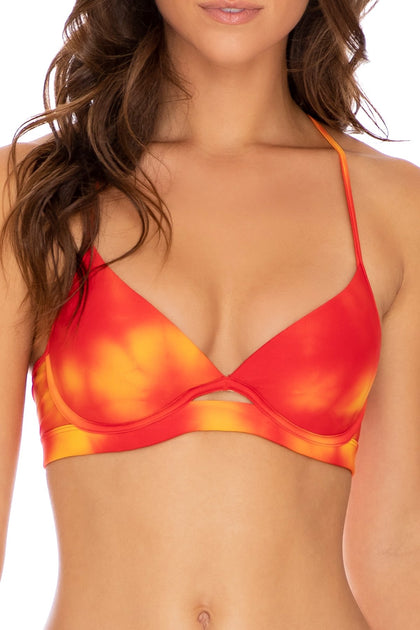 FIRE DANCER - Underwire Top & High Leg Bottom • Fuego Campaign