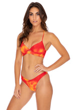 FIRE DANCER - Underwire Top & High Leg Bottom • Fuego Campaign