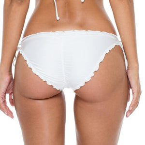 COSITA BUENA - Wavey Ruched Back Full Tie Side Bottom-CLS