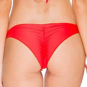 COSITA BUENA - Wavey Brazilian Tie Side Ruched Back-VCC