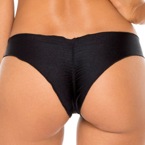 COSITA BUENA - Seamless Wavey Ruched Back Brazilian Bottom-WAC