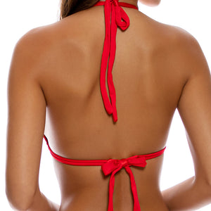 COSITA BUENA - Triangle Halter Top-12C