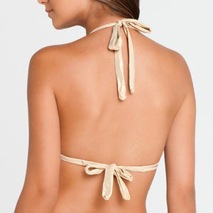 COSITA BUENA - Halter Triangle Top-WHC