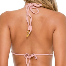 COSITA BUENA - Zig Zag Knotted Cut Out Triangle Top-VCC