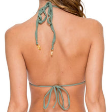 COSITA BUENA - Zig Zag Knotted Cut Out Triangle Top-VCC