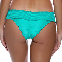 COSITA BUENA - Pucher Band Ruched Minimal Coverage Bottom-23P