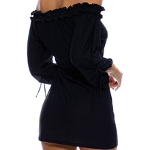 COSITA BUENA - Rufflev Neck Dress-CLS