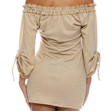 COSITA BUENA - Rufflev Neck Dress-CLS