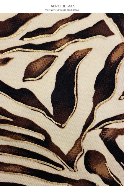 FOREVER WILD - Underwire Top & Seamless String Brazilian Tie Side • Cream Campaign