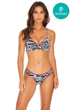 JUNGLE QUEEN - Underwire Top & Seamless Wavey Ruched Back Bottom • Perla