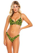 FIERCE CALL - Underwire Top & High Leg Bottom • Lime
