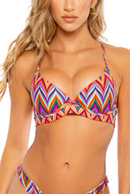 RULE BREAKER - Underwire Top & High Leg Brazilian Bottom • Multicolor