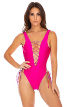 JEWELED - Open Side One Piece Bodysuit • Multicolor