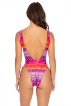 JEWELED - Open Side One Piece Bodysuit • Multicolor